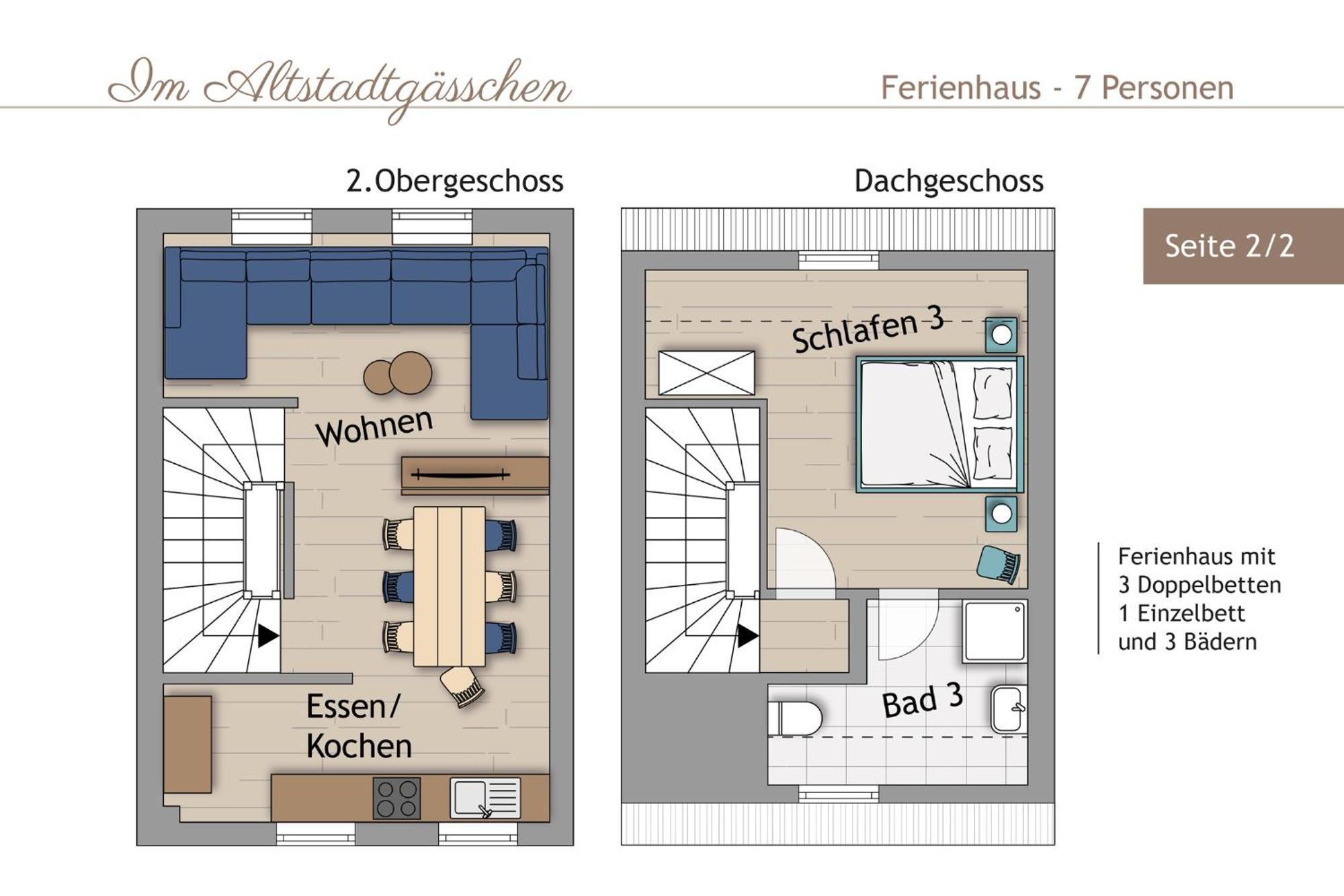 Ferienhaus Im Altstadtgaesschen Mit 3 Badezimmern Quedlinburg Bagian luar foto